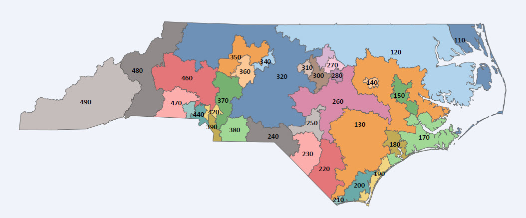 NC Auto Territory Map